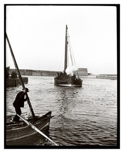 Old Eyemouth Harbour circa 1910