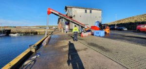 New ice production facility operational at Eyemouth Harbour.