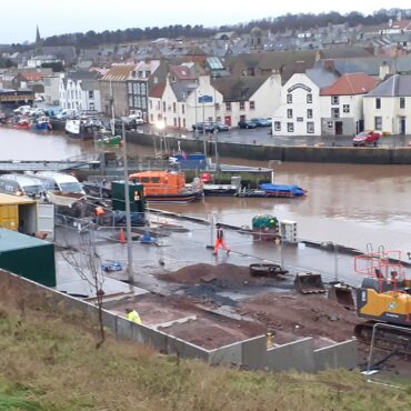 Various Works at Eyemouth Harbour - w/c 7th December 2020