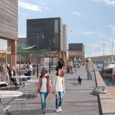 Notification of Submission of Planning Application – Development of Old Fishmarket Site, Harbour Road, Eyemouth.