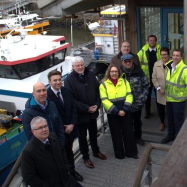 Eyemouth Harbour Trust pleased to welcome UK Maritime Minister