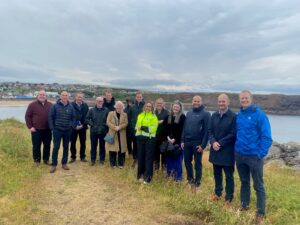 Scottish Development International visit to Eyemouth